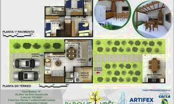 Imagem 2: Casa 3 quartos com suite, 2 semi suites, doc grátis, entrada facil, Bairro Novo Jaraguá