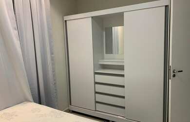 Imagem 6: Aluguel apto novo e com projeto decoração COM e SEM mobilia