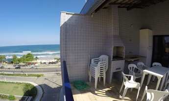 Imagem 2: Cobertura Duplex frente ao mar situada na praia grande/ubatuba com churrasqueira e piscina