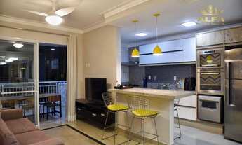 Imagem 3: Apartamento na praia 2 dormitórios 1 suíte 2 vagas varanda gourmet Astúrias Guarujá