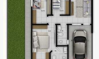 Imagem 4: Casa com 3 quartos - Bairro Uvaranas em Ponta Grossa