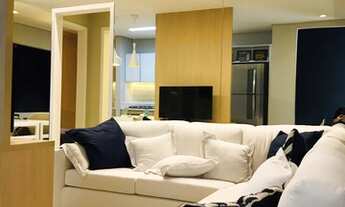 Imagem 7: Apartamentos ao lado do Campolim com 2 dormitórios, sacada gourmet e living integrado ent