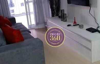 Imagem 2: Apartamento com 1 dormitório para alugar, 54 m² por R$ 4.600,00/mês - Jardim Anália Franco