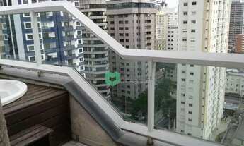 Imagem 3: Apartamento com 1 dormitório para alugar, 44 m² por R$ 4.838,00/mês - Moema - São Paulo/SP