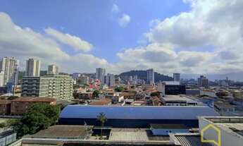 Imagem 5: Apartamento com 1 dormitório para alugar, 52 m² por R$ 2.800,02/mês - Vila Matias - Santos