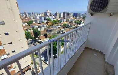 Imagem 7: Apartamento para alugar 2 quartos vaga demarcada Embaré Santos