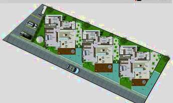 Imagem 3: Casa de condomínio para venda com 354 metros quadrados com 4 quartos em Patamares - Salvad
