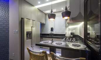 Imagem 6: Flat 48m2. Decoração primorosa no Gonzaga em Santos SP