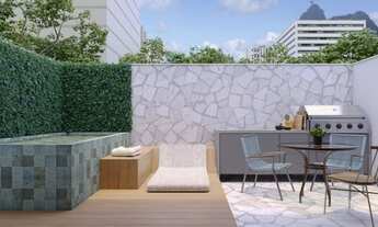 Imagem 2: Apartamento Garden com 2 suítes, varanda externa e vista para o Cristo em Botafogo