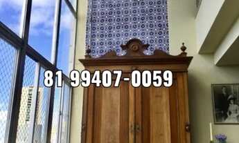 Imagem 4: WS- Cobertura Duplex em Casa Forte|Sala com Pé direito duplo