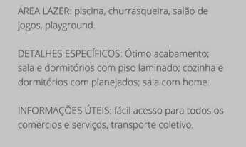 Imagem 5: Apartamento para venda possui 59 metros quadrados com 3 quartos em Jardim Santa Helena - S