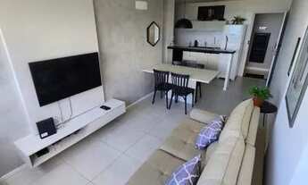 Imagem 3: Quarto e sala mobiliado vista pro mar