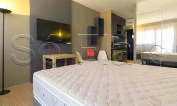 Imagem 3: Flat mobiliado disponível para venda com 35m², 01 dormitório e 01 vaga