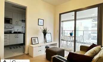 Imagem 2: Apartamento mobiliado com 60m² para venda e locação, Pinheiros-SP