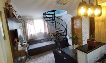 Imagem 2: Apartamento Duplex com 2 dormitórios à venda, 76 m² por R$ 229.900,00 - Vila Urupês - Suza
