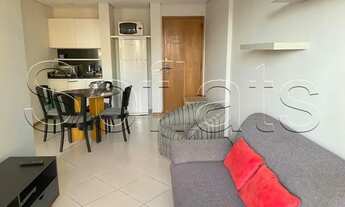 Imagem 2: Apartamento mobiliado West Side disponível locação com 45m², 1 dorm e 1 vaga no centro de