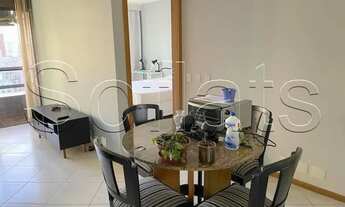 Imagem 3: Apartamento mobiliado West Side disponível locação com 45m², 1 dorm e 1 vaga no centro de