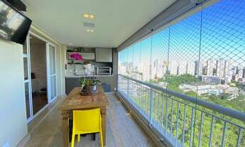 Imagem 7: Lindíssimo apartamento para locação sem mobília na Vila Andrade com 3 suítes e varanda go