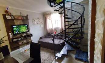 Imagem 3: Apartamento Duplex com 2 dormitórios à venda, 76 m² por R$ 229.900,00 - Vila Urupês - Suza