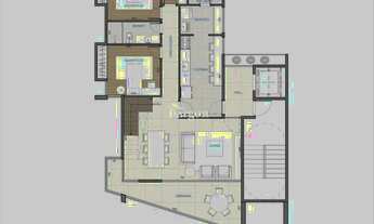 Imagem 2: Cobertura de 4 quartos sendo 2 suíte a venda no Bairro Estrela Sul em Juiz de Fora