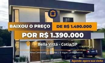 Imagem 3: Casa à venda em Cotia, Bella Vittà Vista Verde, com 3 suítes, com 242 m²