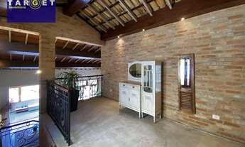 Imagem 7: Granja Viana - 4 dorm (1ste) RÚSTICA, LINDA e IMPECÁVEL! Lareira, piscina, gourmet!