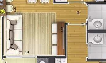 Imagem 2: Apartamento com 2 dormitórios à venda, 60 m² por R$ 520.139,37 - Barcelona - São Caetano d