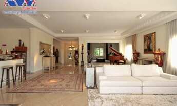 Imagem 3: Luxuosa mansão em Alphaville Residencial 8 - 780 m2, 6 suítes, vista magnífica!