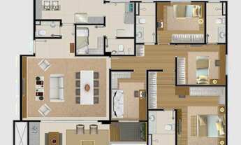 Imagem 7: Apartamento para venda 158 m² com 4 quartos 2 suítes 3 vagas de garagem Urbanova