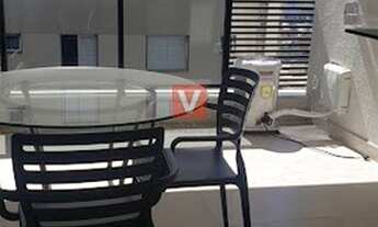 Imagem 2: Apartamento mobiliado para aluguel tem 37 metros quadrados com 1 quarto