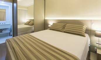 Imagem 2: Flat no estilo residence com cozinha em Moema