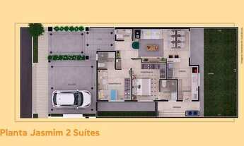 Imagem 5: Casa de condomínio térrea para venda com 104 metros quadrados com 2 quartos