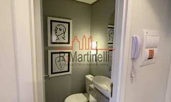 Imagem 4: REQUINTE E SOFISTICAÇÃO em todos os detalhes, em 60 metros, 2 suítes, lavabo, mobiliado e