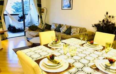 Imagem 4: Apto com varanda gourmet, 82 m2 privativos - Amplo Lazer