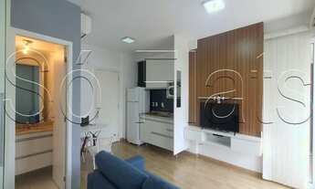 Imagem 3: Flat disponível para locação no Affinity Vila Olímpia 43m² e 1 vaga de garagem excelente l