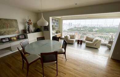 Imagem 6: Belíssimo apartamento, ampla varanda com linda vista, lavabo, 3 quartos, 1 suíte c/ closet