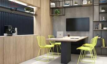 Imagem 4: Apartamento com 1 dormitório à venda, 34 m² por R$ 350.994,91 - Centro - Curitiba/PR