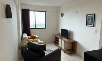 Imagem 5: Quarto e sala mobiliado 13° andar