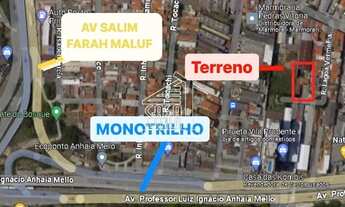 Imagem 2: Terreno - 684 m² - Vila Prudente - ZEU-2