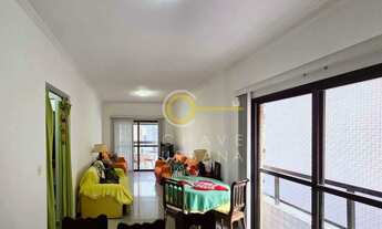 Imagem 6: Apartamento com 3 dormitórios para alugar, 108 m² por R$ 6.000,20/mês - Aparecida - Santos