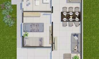 Imagem 2: Passo chave casa no condomínio Rafaela