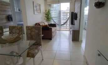 Imagem 4: Apto semi-mobiliado, 1 quarto, 100m do mar, lazer clube, 1 vaga de garagem demarcada