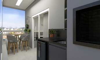 Imagem 2: Apartamento possui 75 metros quadrados com 2 suítes em Centro - Navegantes - SC