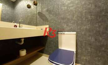 Imagem 4: Apartamento para venda com 157 metros quadrados com 3 quartos em Embaré - Santos - SP