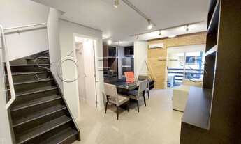 Imagem: Lindo Flat mobiliado c/ serviços e vaga