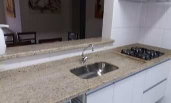 Imagem 5: Apartamento com 3 dormitórios sacada gourmet e linda vista ao mar