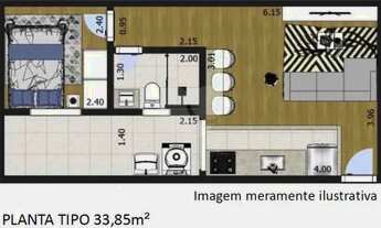 Imagem 5: Apartamento para vender com 24m² em Santana - São Paulo - SP
