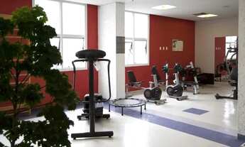 Imagem 3: Flat para locação no Comfort Alphaville, contendo 1 dormitório e 1 vaga de garagem