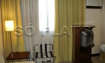 Imagem 7: Flat na Chácara Santo Antônio disponível para locação e totalmente mobiliado