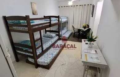 Imagem 5: Apartamento com 1 dormitório para alugar, 25 m² por R$ 1.200/mês - Canto do Forte - Praia